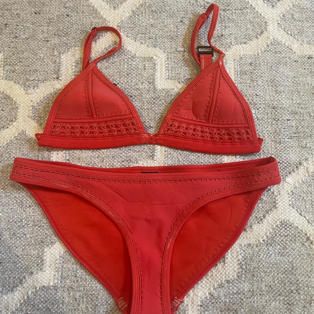 Triangle bikini set